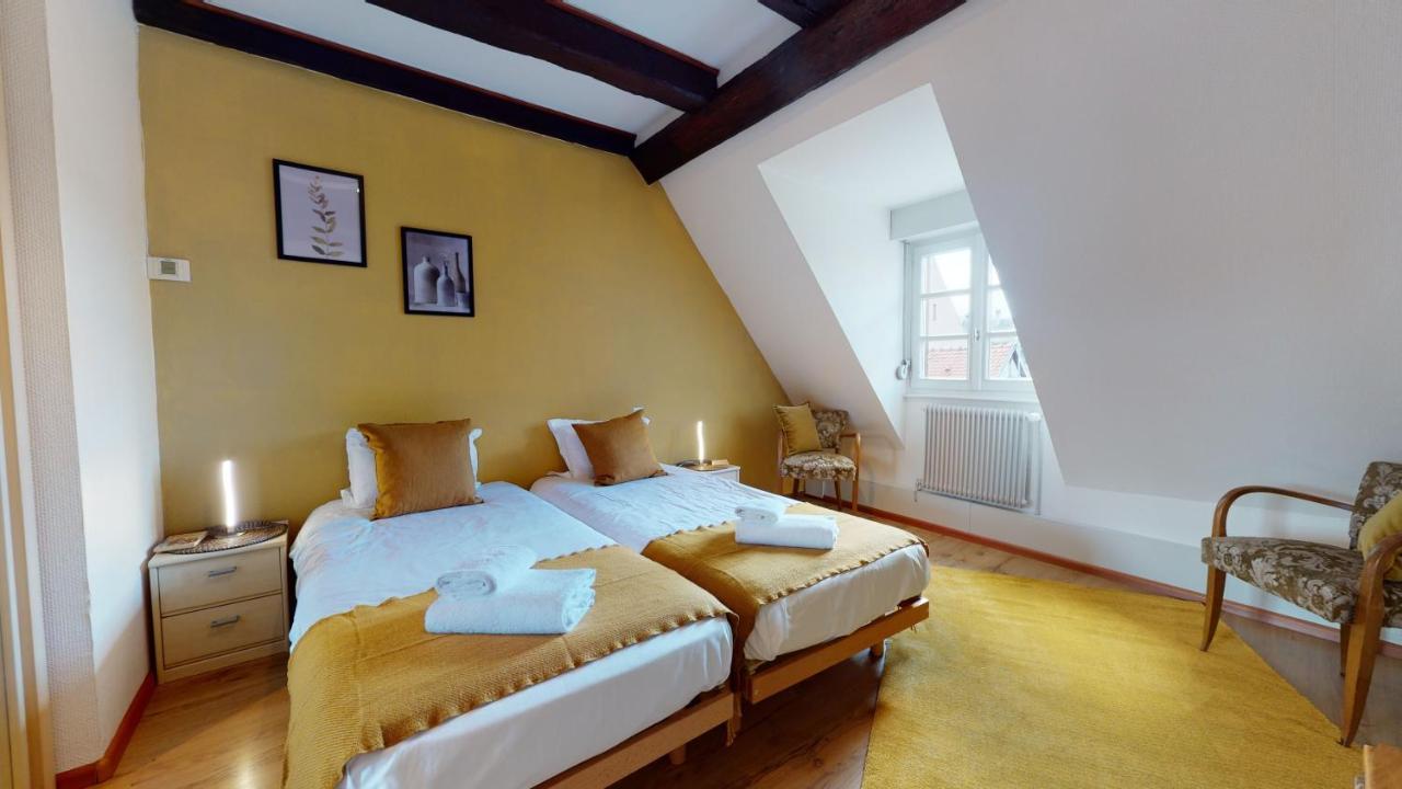 Aux Bijoux De Colmar - Le Saphir - 1 Parking Gratuit Apartment Luaran gambar