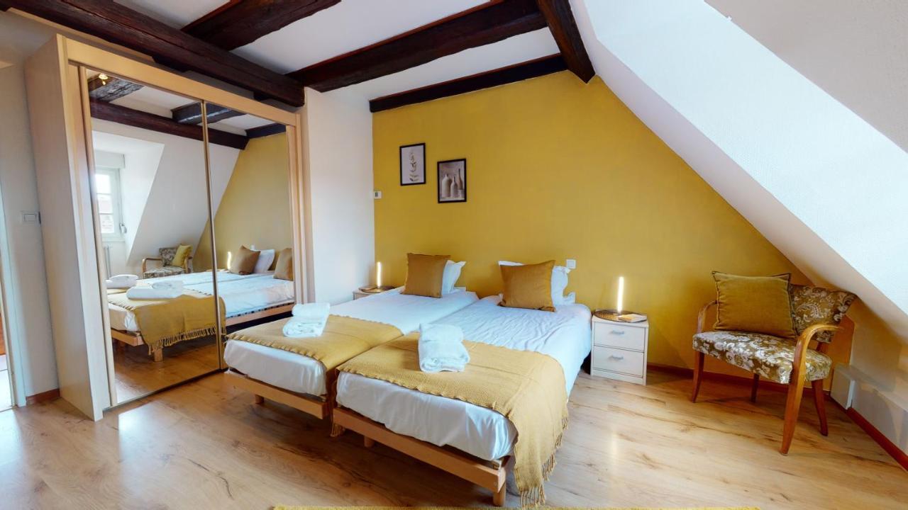 Aux Bijoux De Colmar - Le Saphir - 1 Parking Gratuit Apartment Luaran gambar